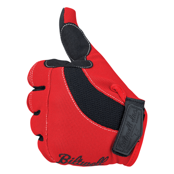 Găng tay biltwell moto black/red