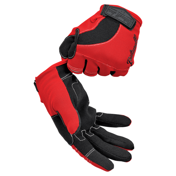 Găng tay biltwell moto black/red