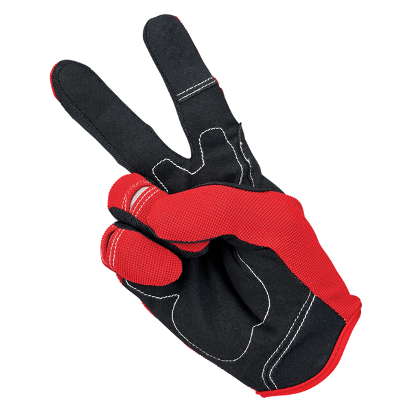 Găng tay biltwell moto black/red