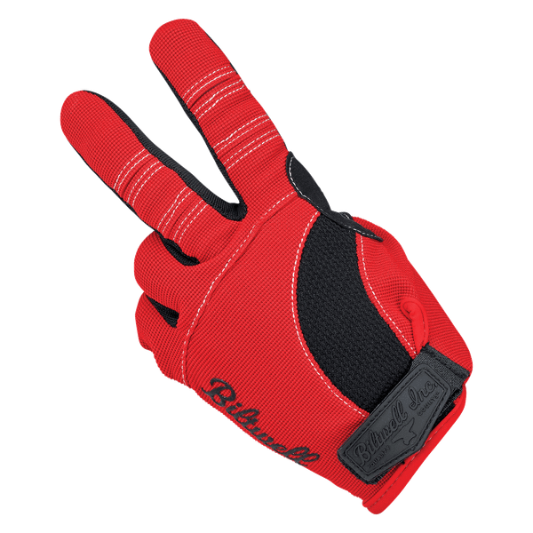 Găng tay biltwell moto black/red