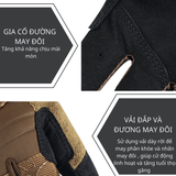 Găng tay raw moto 1 đen