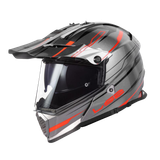 LS2 MX436 EVO KNIGHT TITANIUM ORANGE