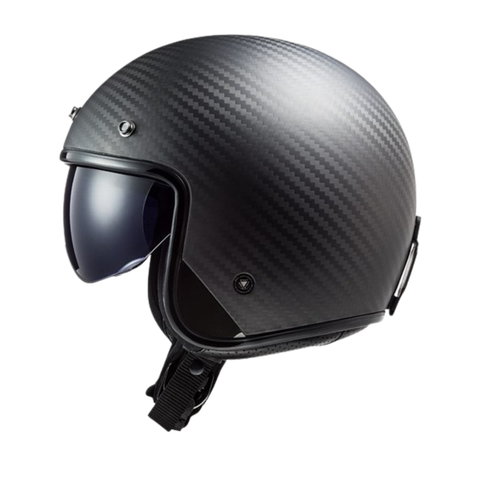 Ls2 of601 bob carbon đen nhám