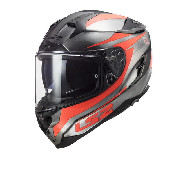 LS2 FF327 Challenger HPFC Cannon Jeans Fluo Orange