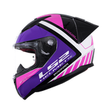 LS2 FF353 Rapid EVO Blink White Fuchsia