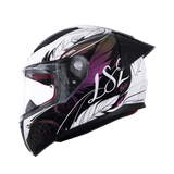 LS2 FF353 Rapid EVO Boho White Black Pink