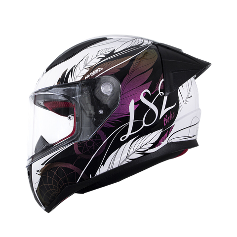 LS2 FF353 Rapid EVO Boho White Black Pink