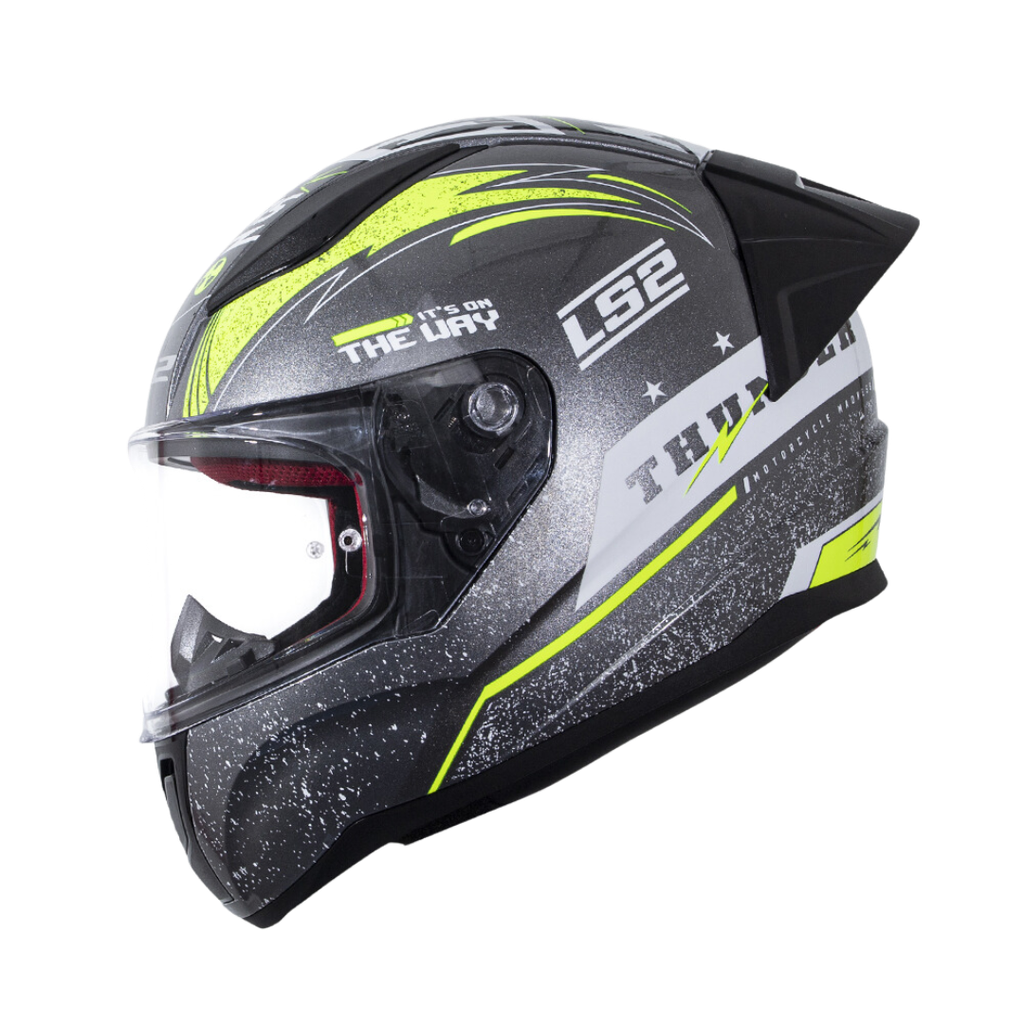 LS2 FF353 Rapid EVO Thunder Black White Yellow