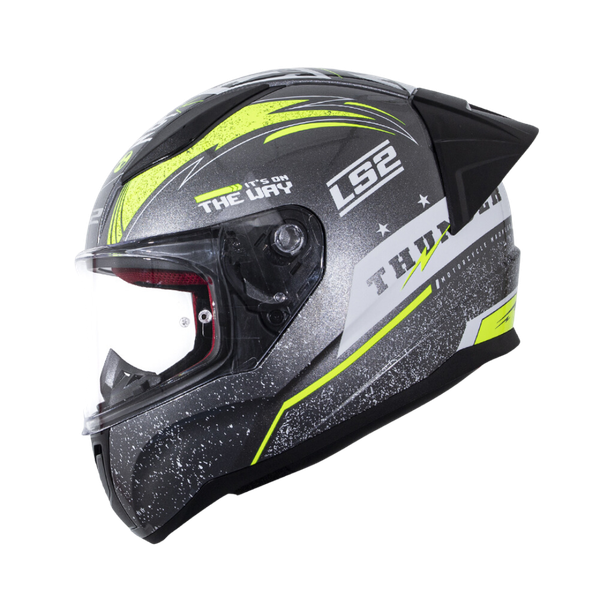 LS2 FF353 Rapid EVO Thunder Black White Yellow