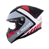 LS2 FF353 Rapid EVO Blink White Red