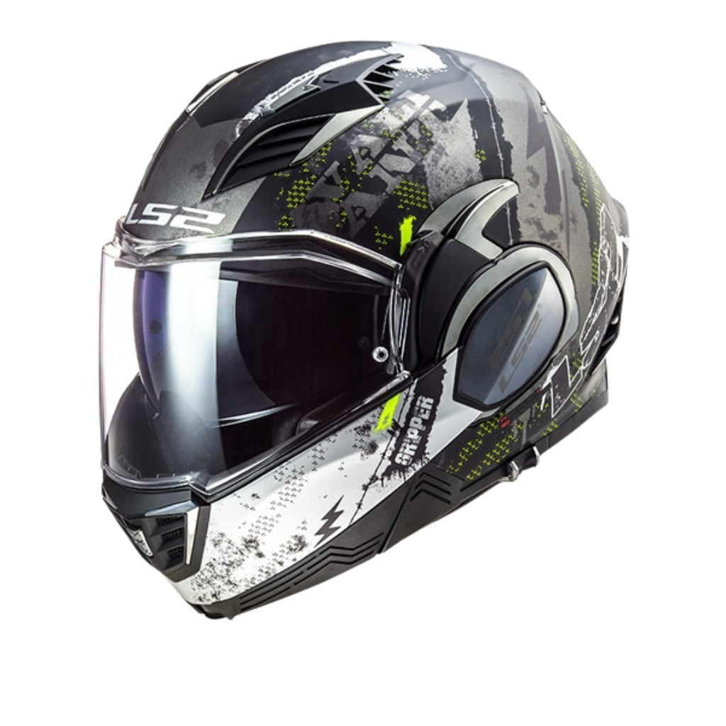 LS2 FF900 Valiant II Gripper Matt Titanium