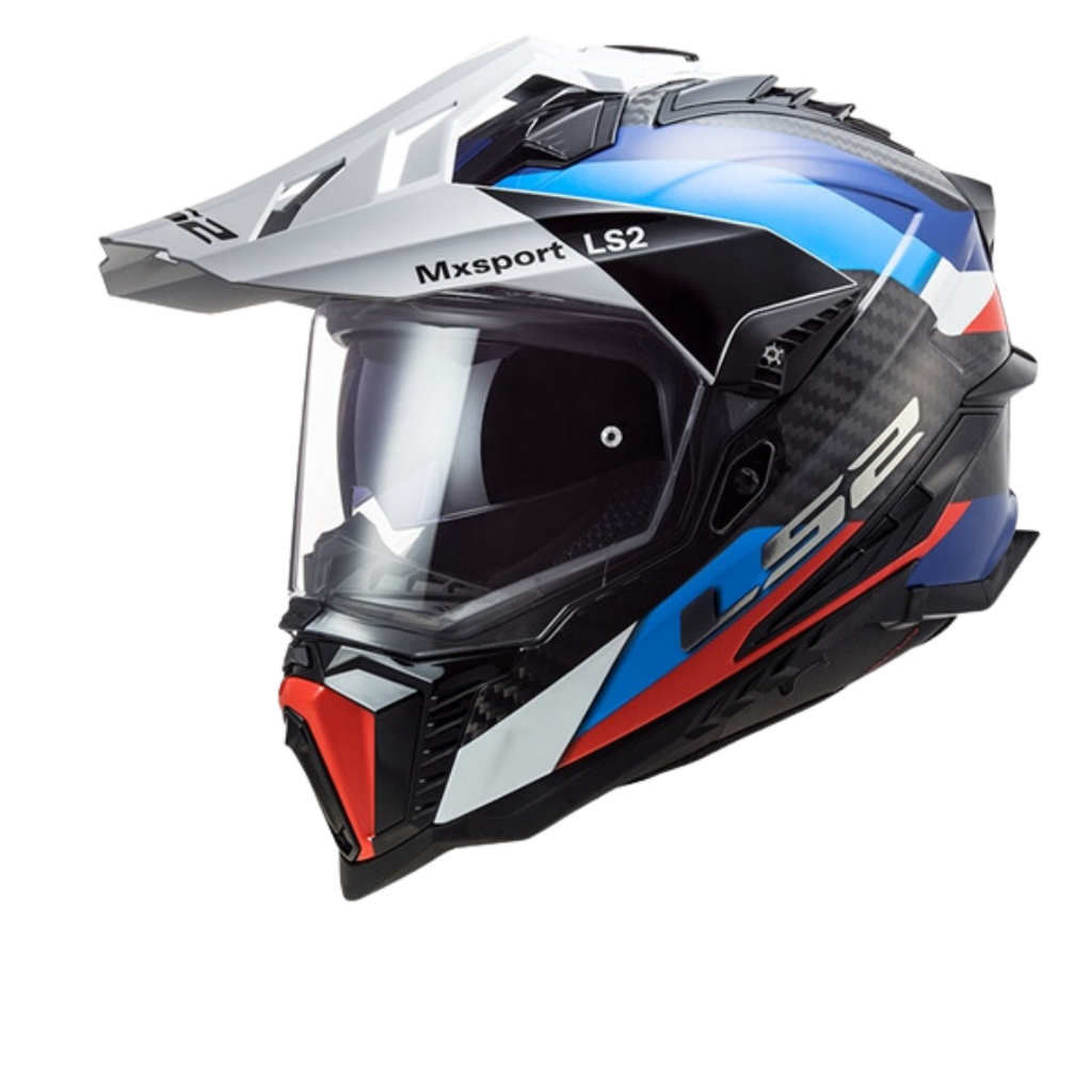 LS2 MX701 Explorer Carbon - Frontier G.Black Blue