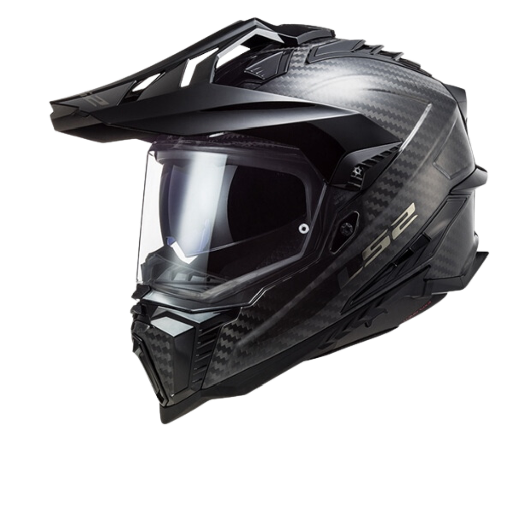 LS2 MX701 Explorer Carbon - Gloss carbon