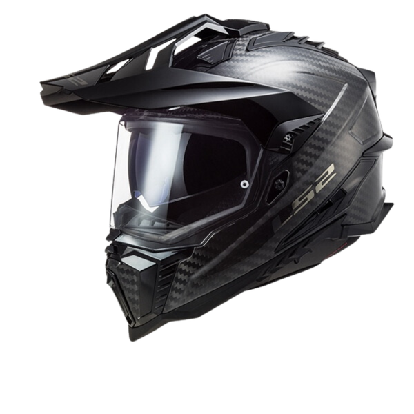 LS2 MX701 Explorer Carbon - Gloss carbon