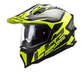 LS2 MX701 Explorer HPFC ECE22.05 Alter Black H-V Yellow