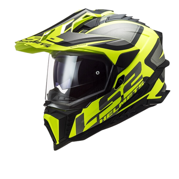 LS2 MX701 Explorer HPFC ECE22.05 Alter Black H-V Yellow