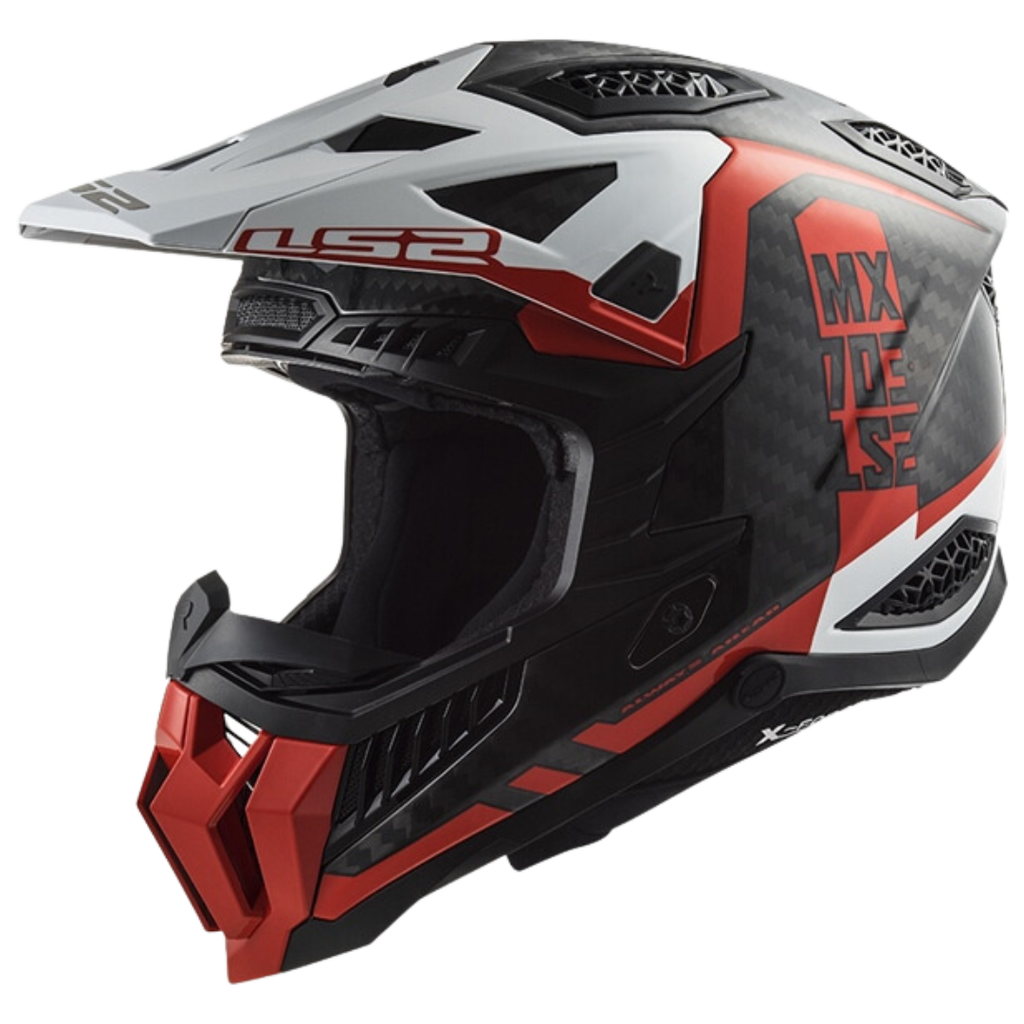 LS2 MX703 X-Force Carbon Victory Red White