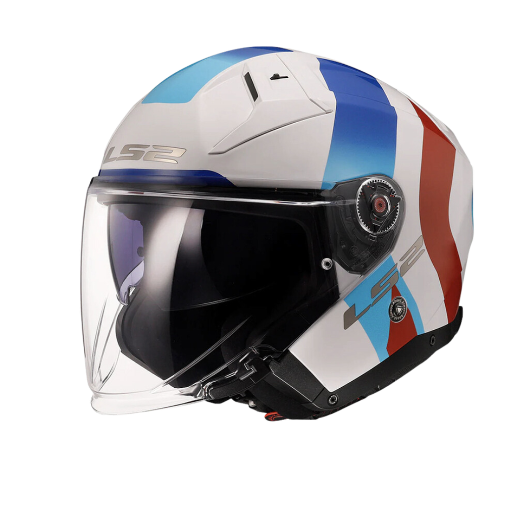 LS2 OF603 Infinity II Special White Blue Red