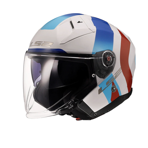 LS2 OF603 Infinity II Special White Blue Red