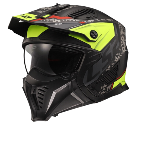 LS2 OF606 Devor Black H-V Yellow