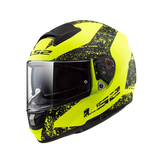 LS2 VECTOR FF397 FT2 SIGN MATT YELLOW BLACK
