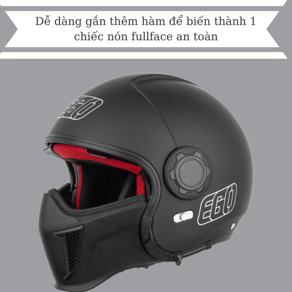 Ego e-5 trắng bóng (KÈM HÀM)