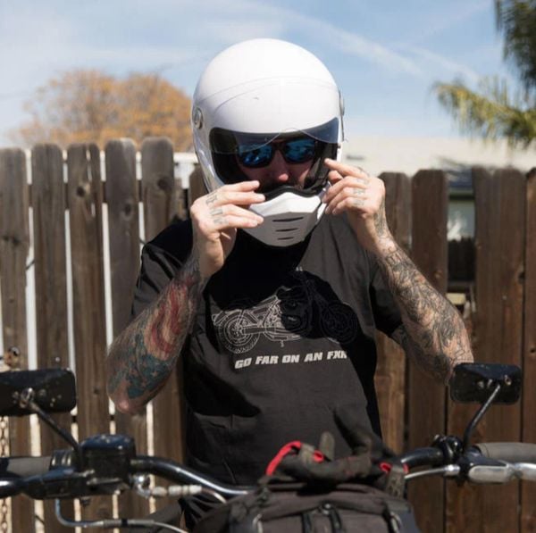 Lane splitter ece gloss white