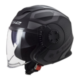 LS2 OF570 Verso Marker Matt Black Titanium