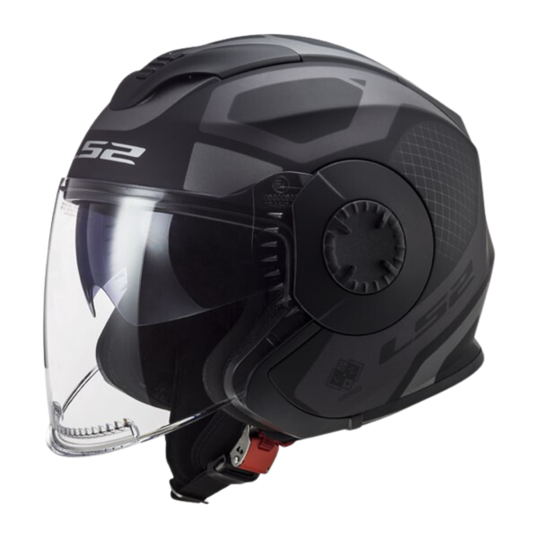 LS2 OF570 Verso Marker Matt Black Titanium