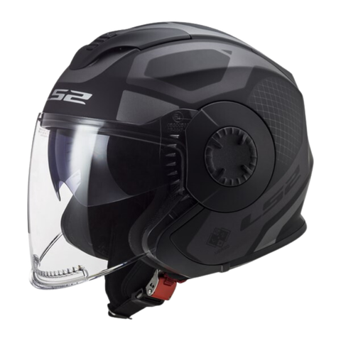 LS2 OF570 Verso Marker Matt Black Titanium