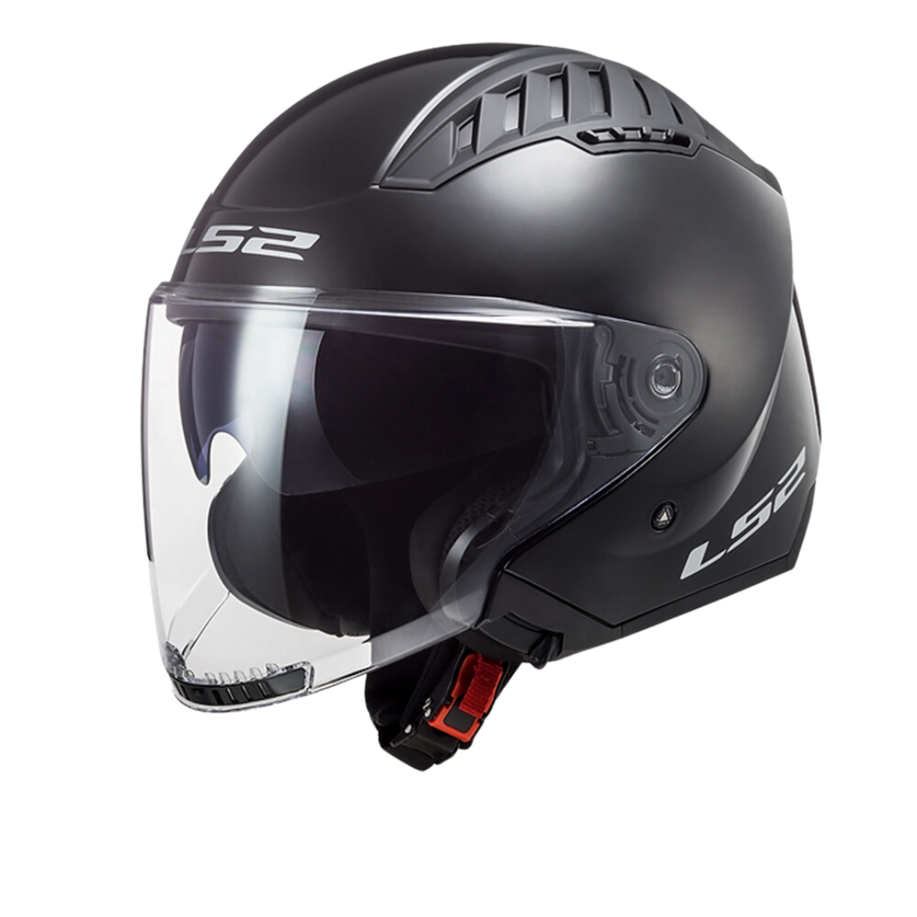 LS2 OF600 Copter II Solid Gloss Black