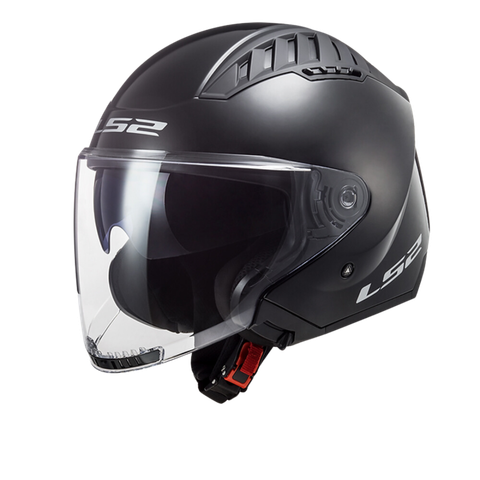 LS2 OF600 Copter II Solid Gloss Black