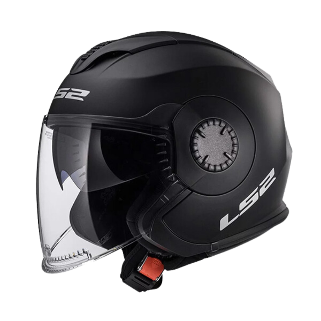 LS2 OF570 Verso Solid Matt Black