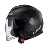 LS2 OF570 Verso Solid Matt Black