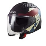 LS2 OF600 Copter Rise Black Red Blue