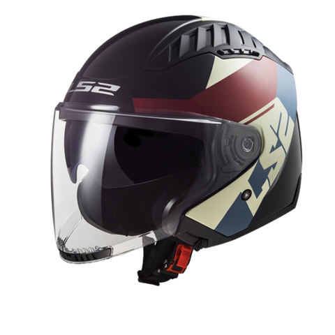 LS2 OF600 Copter Rise Black Red Blue