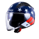 LS2 OF600 Copter ECE22.05 American Red White Blue