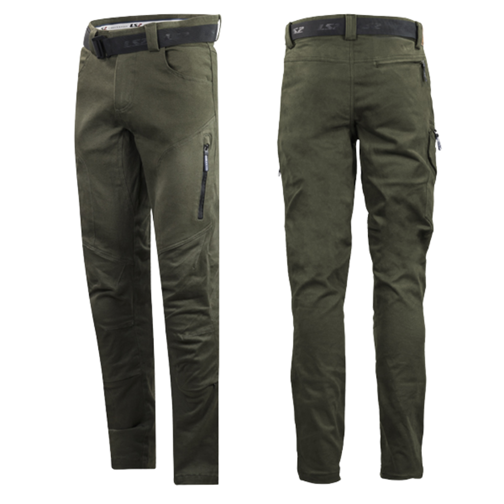 Quần LS2 Straight Man Olive Green