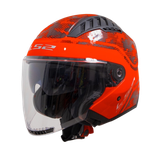 LS2 OF600 Copter ECE22.05 Mesh Red