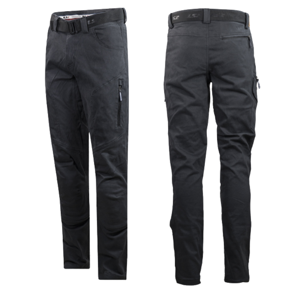 Quần LS2 Straight Man Dark Grey