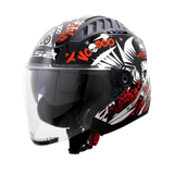LS2 OF600 Copter Voodoo Black White Red