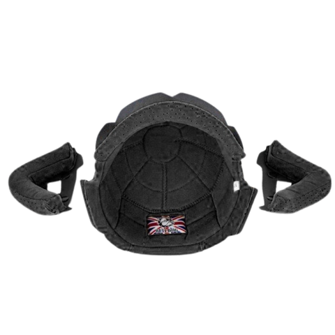 Lót nón bulldog 4u/heli đen