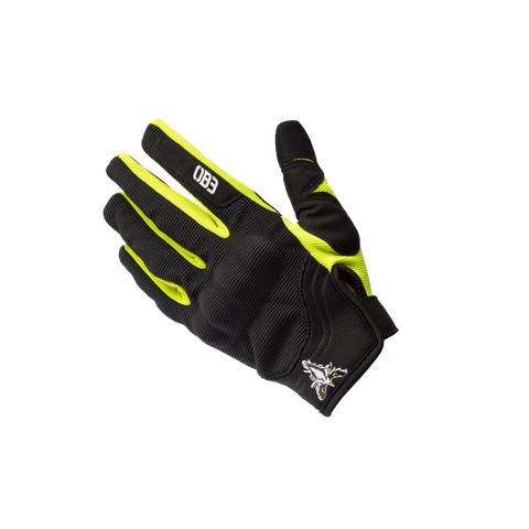 Găng tay ego dài đen vàng