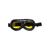 Kính goggles phi công vàng basic