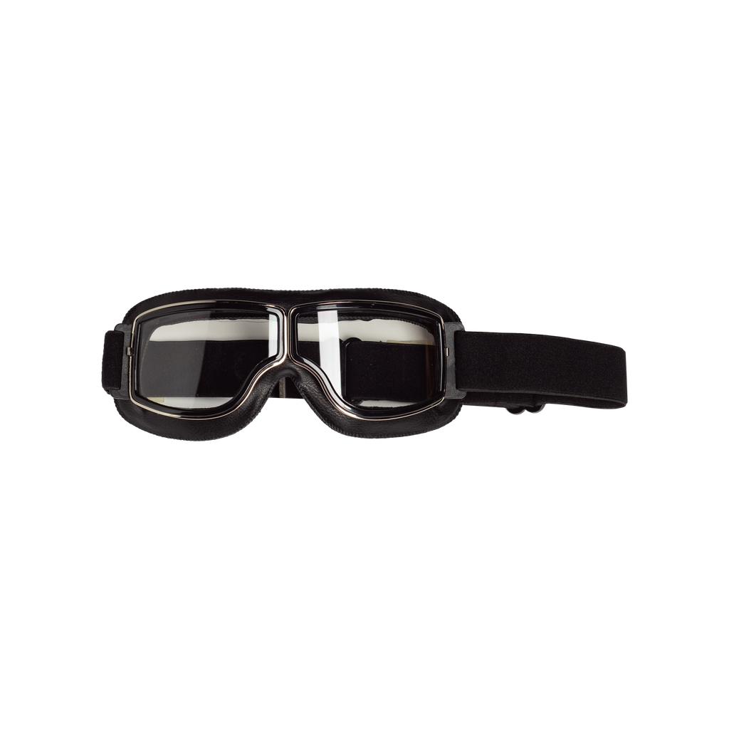 Kính goggles phi công cao cấp đen trong