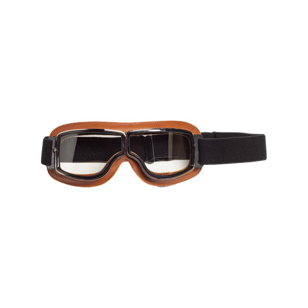 Kính goggles phi công cao cấp nâu trong