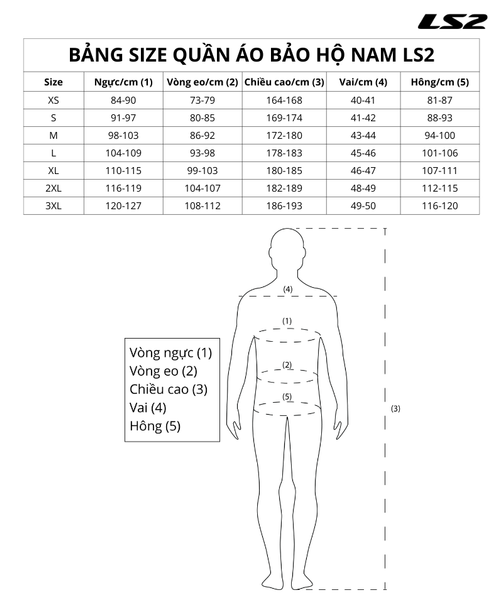 Quần LS2 Straight Man Dark Grey