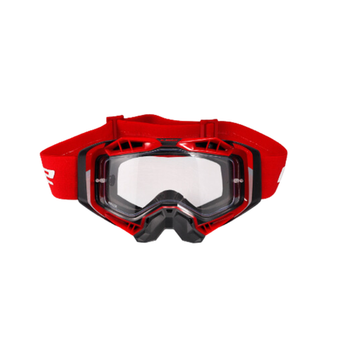 Kính LS2 Aura Black Red