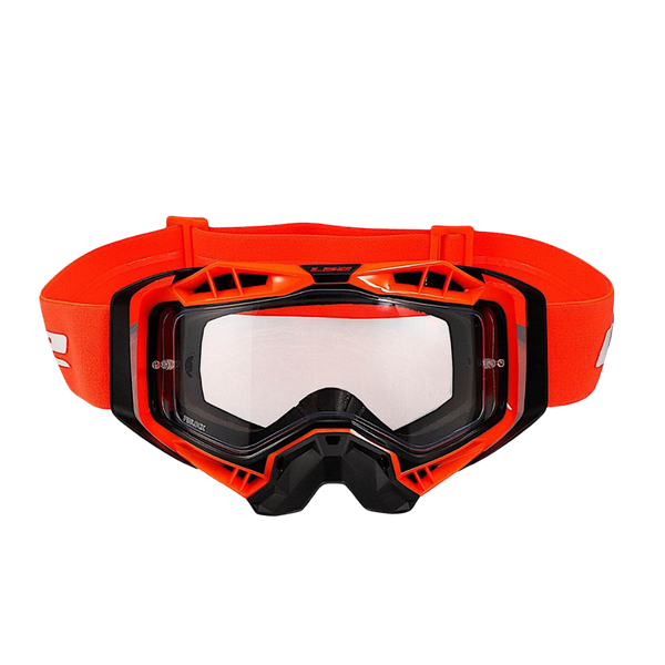 Kính LS2 Aura Black Orange