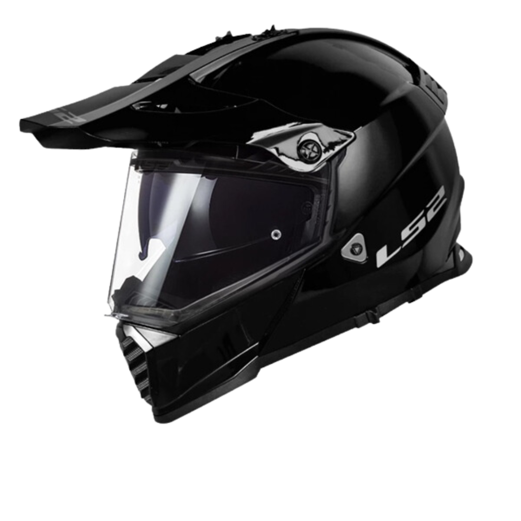 LS2 MX436 EVO Solid Glossy Black